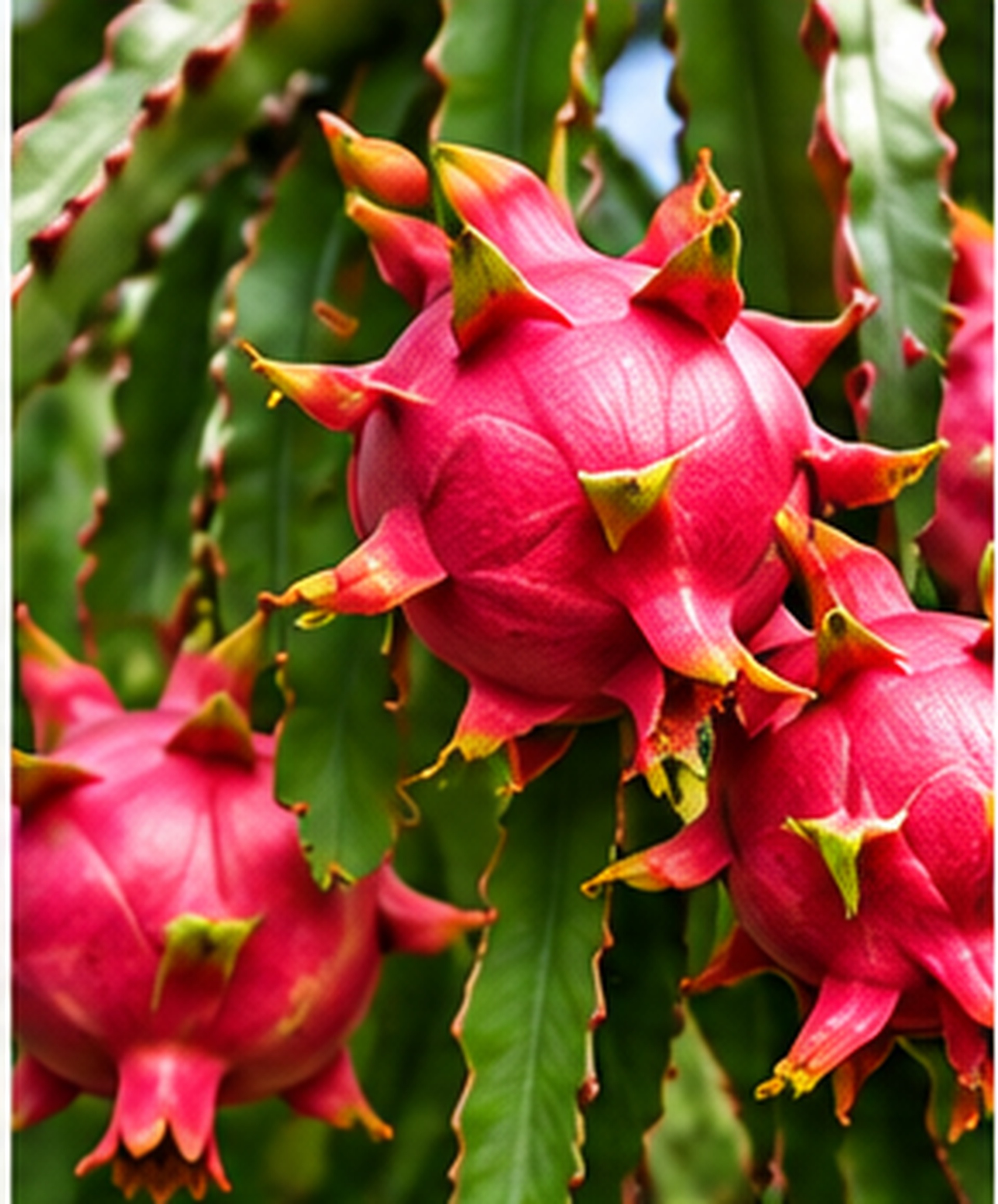 Dragon fruit plantation