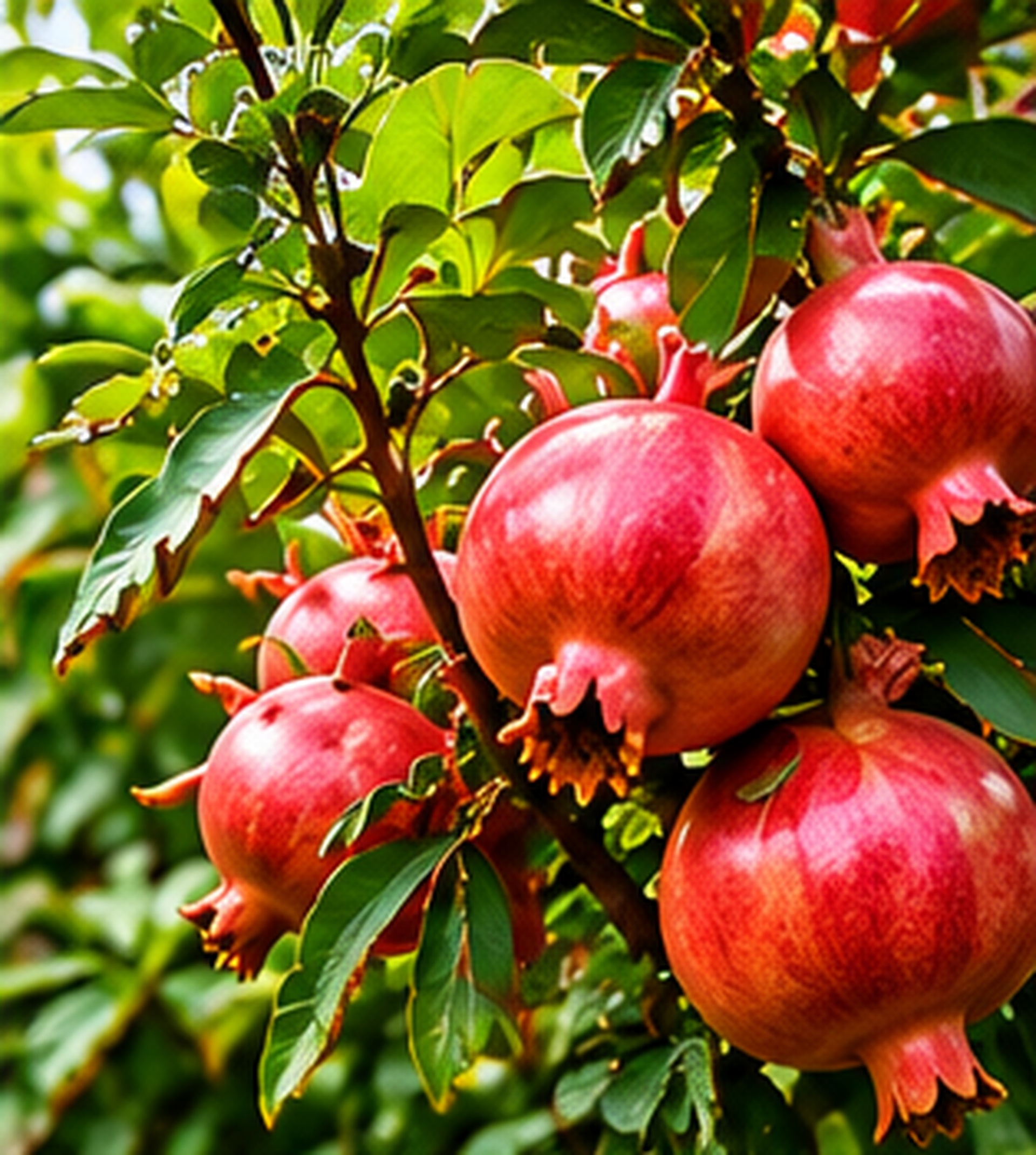 Pomegranate plantation