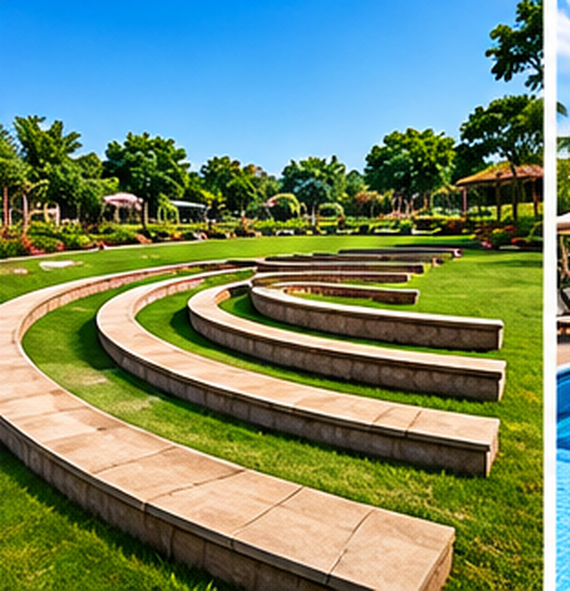 Outdoor amphitheatre concept